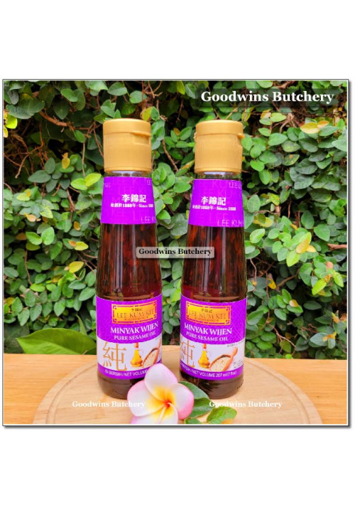 Oil SESAME OIL PURE minyak wijen Lee Kum Kee 7fl.oz 207ml